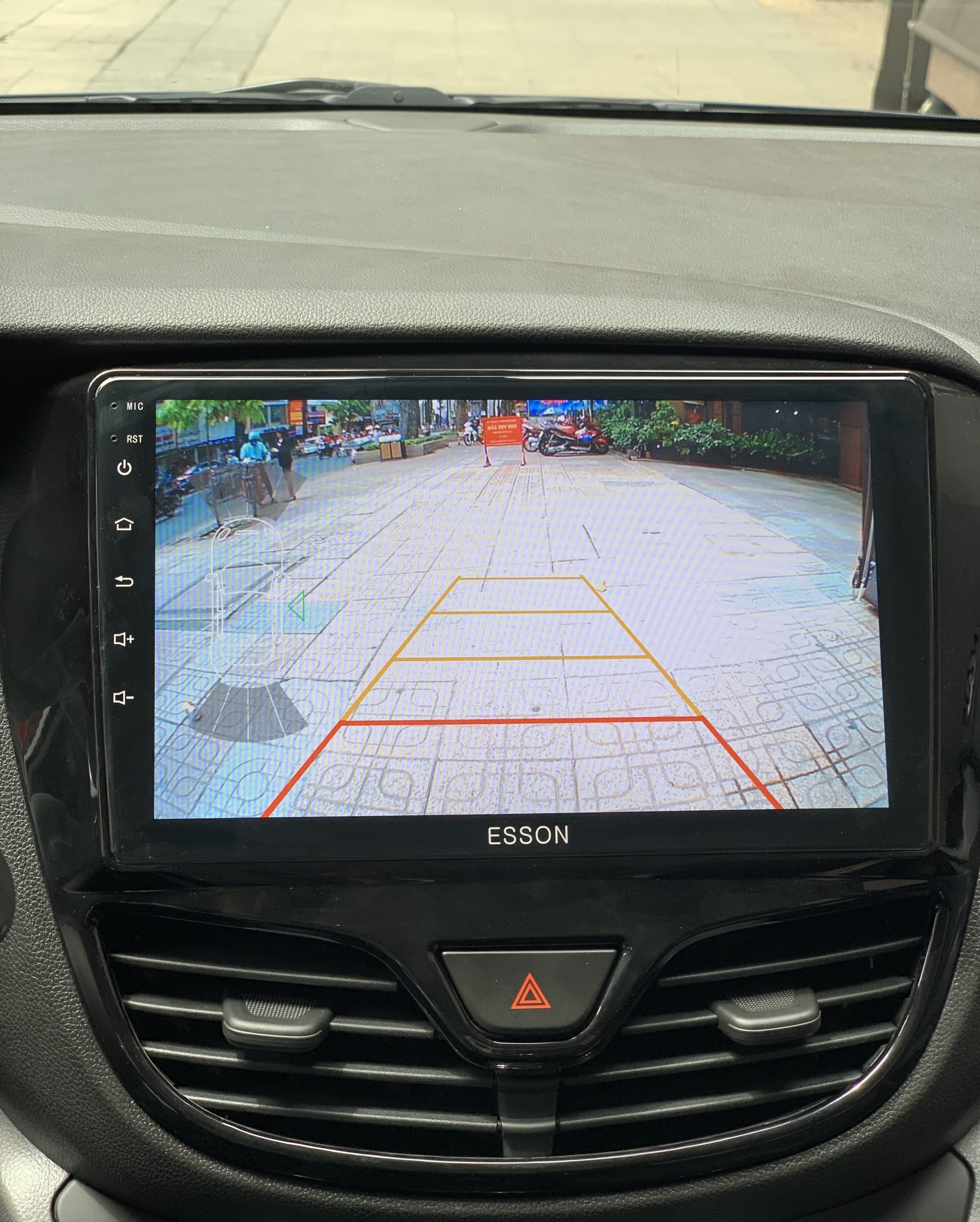 Camera 360 view vô cùng tiện lợi cho người lái