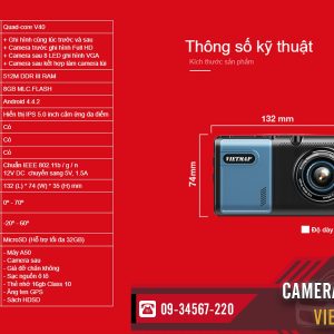 camera hanh trinh vietmap A50.14