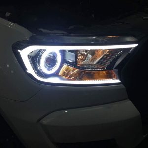Độ đèn bi led tăng sáng cho Ford Ranger XL, XLT, XLS, Wildtrak