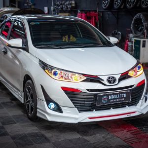 Lắp Body kit vios 2020 - Chính hãng Thái Lan Body kit Vios 2019 2020