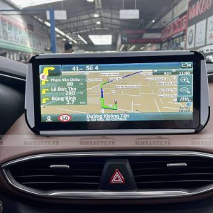 Android box cho Hyundai Santafe 2020 2021 Không lo bị quá tốc độ với android box cho Hyundai Santafe 2021