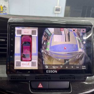 Tích hợp camera 360 độ trên đầu DVD Android Suzuki XL7