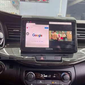 Chia đôi màn hình sử dụng song song ứng dụng trên đầu DVD Android XL7
