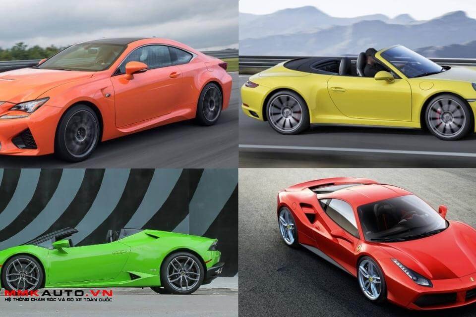 Những màu sắc được ưa chuộng nhất cho xe ô tô
