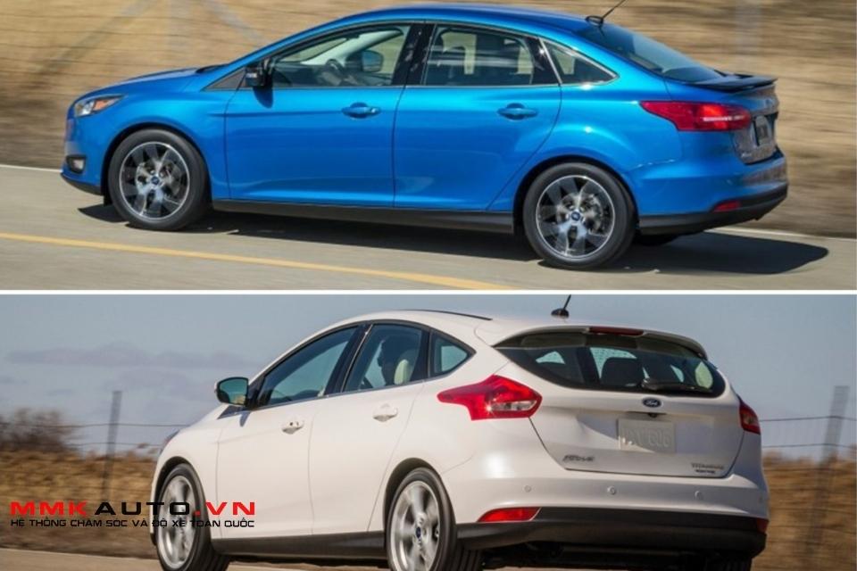 So sánh xe Sedan và Hatchback