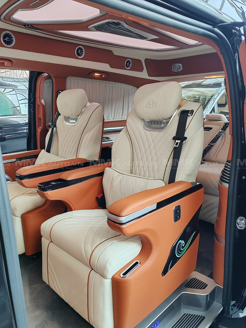 độ ghế limousine mercedes v250