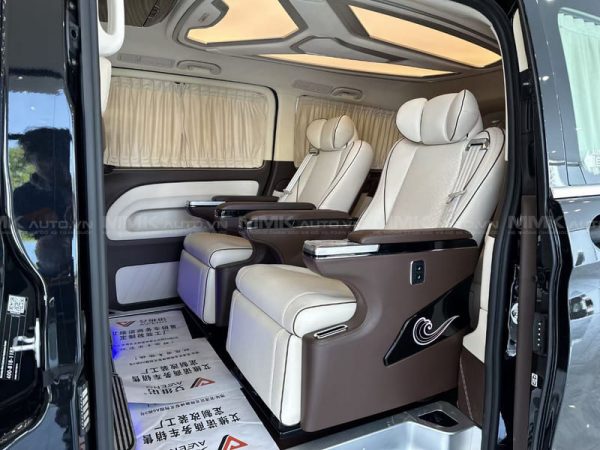 mercedes v250 độ nội thất limousine