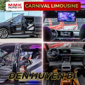 Kia Carnival Limousine - Đen Huyền Bí