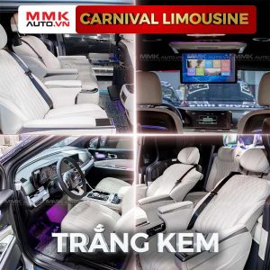 Kia Carnival Limousine - Trắng Kem