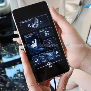 Mercedes V250 độ ghế limousine siêu sang | MMK Auto Man hinh cam ung thong minh cho phep tuy chinh ghe massage va nhiet do theo so thich