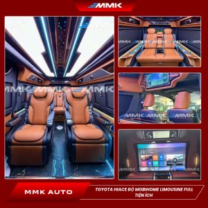 Toyota Hiace độ mobihome limousine full tiện ích | MMK Auto