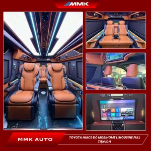 Toyota Hiace độ mobihome limousine full tiện ích | MMK Auto