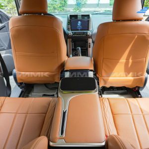 Toyota Land Cruiser Prado độ ghế Hongyi Throne chuẩn thương gia toyota land cruiser prado do ghe hongyi throne nang tam tien nghi hang ghe hai chuan thuong gia